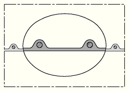 Förderschl.AIRDUC® PUR 351 FOOD ID 100-102mm AD 109mm L.10m Wandst.4.5mm Rl.-2