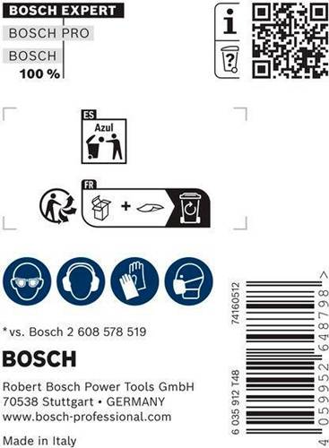 Bosch EXPERT SDS plus-8C Flachmeißel 20 x 250 mm 5 -tlg. - 2608901699-1
