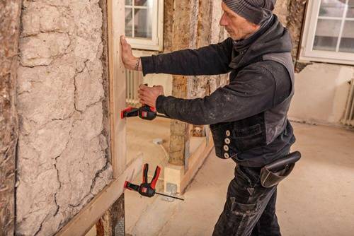 BESSEY Einhandzwinge EZ360S drehbarer Griff 110x40mm 2 Stück-3