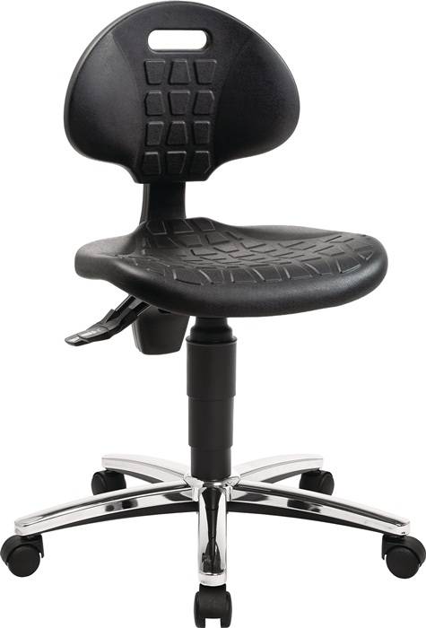 Arbeitsdrehstuhl TEC 25 5-Fuß STA verchr.schwarz 410-540mm TOPSTAR-0