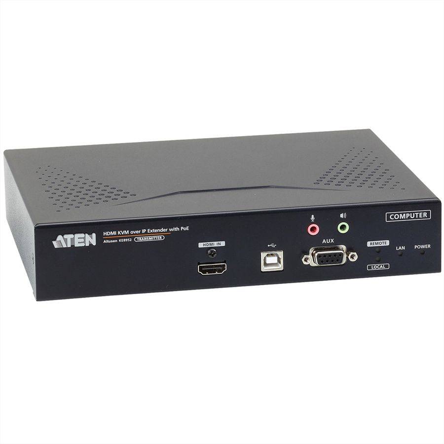 Aten KE8952T 4K USB HDMI IP KVM Extender mit PoE Sender-1