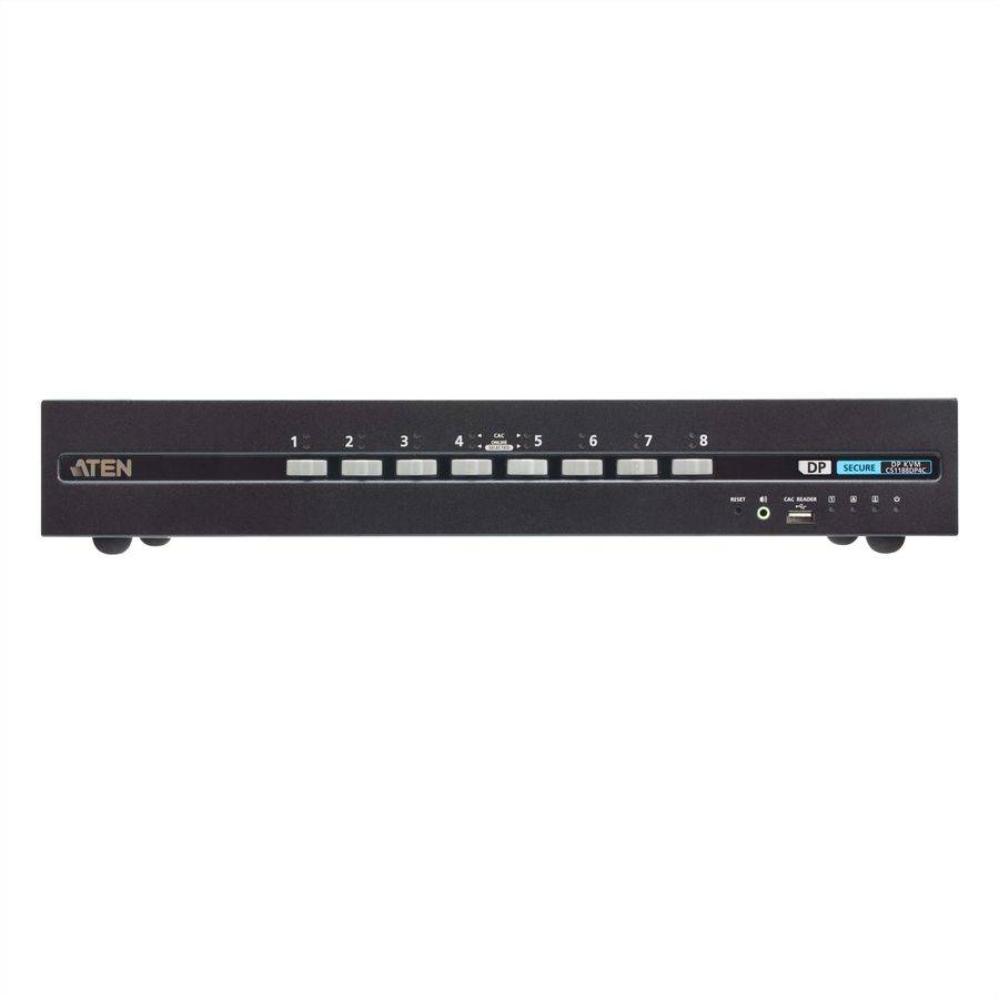 Aten CS1188DP4C 8-Port 4K USB DisplayPort Secure KVM Switch mit Card Reader-1
