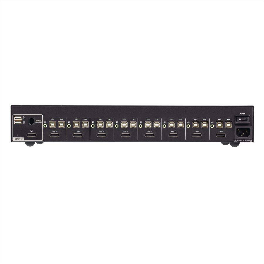 Aten CS1188DP4C 8-Port 4K USB DisplayPort Secure KVM Switch mit Card Reader-3