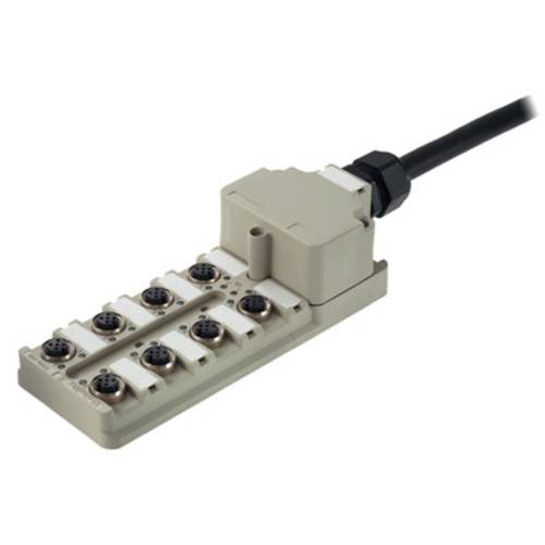 Weidmüller SAI-8-MF 5P PUR 5M 1804590000 Sensor/Aktorbox passiv M12-Verteiler mit Metallgewinde 1 St.