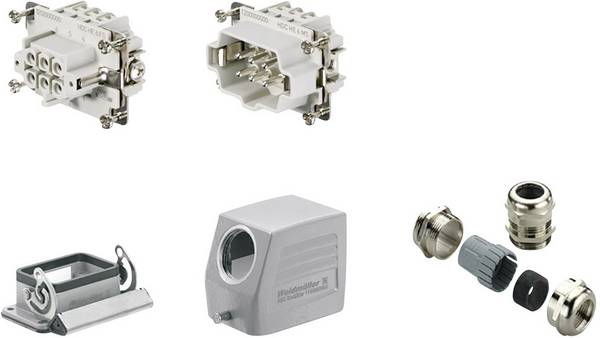 Weidmüller Steckverbinder-Set RockStar® HDC HE 1802730000 1 St.