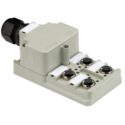 Weidmüller SAI-4-M 5P M12 1:1 1806010000 Sensor/Aktorbox passiv M12-Verteiler mit Metallgewinde 1 St.