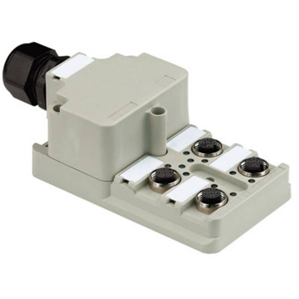 Weidmüller SAI-4-M 5P M12 1:1 1806010000 Sensor/Aktorbox passiv M12-Verteiler mit Metallgewinde 1 St. Piece