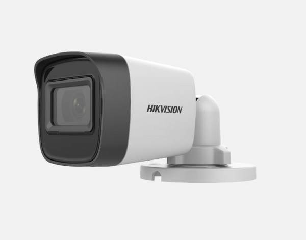 Hikvision DS-2CE16H0T-ITPFS(2.8mm) HDTVI Bullet Kamera, 5MP CMOS, 2560x1944, 20fps, 2.8mm, IR 20m, Mikrofon, Digital