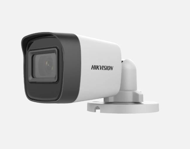 Hikvision DS-2CE16H0T-ITPFS(2.8mm) HDTVI Bullet Kamera, 5MP CMOS, 2560x1944, 20fps, 2.8mm, IR 20m, Mikrofon, Digital-0