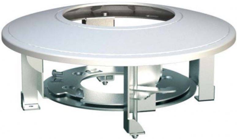 Hikvision DS-1227ZJ-PT6 Deckeneinbaukit,hochwertiges Metall, weiß, kompatibel mit PTZ-Kameras von, einfache-0