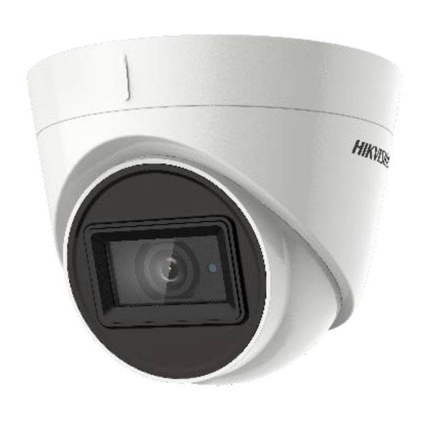Hikvision DS-2CE78U1T-IT3F(2.8mm) HDTVI Turret Kamera, 8MP CMOS, 3840x2160, 20fps, 2.8mm, IR 60m, WDR, TVI/AHD/CVI/CVBS-0