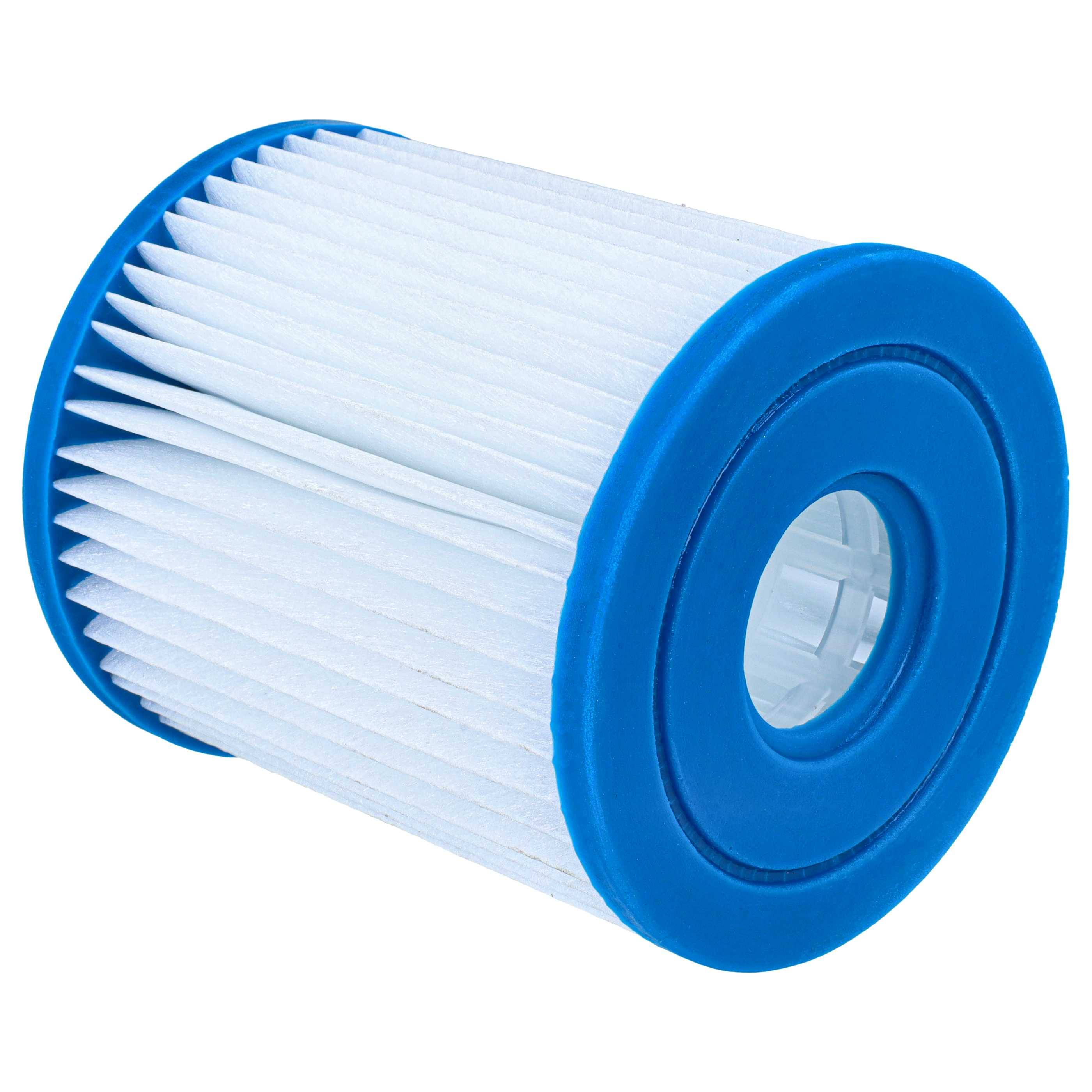 vhbw 6x Filterkartusche kompatibel mit Intex 28602, Easy Pool, Frame Pool | Swimmingpool, Filterpumpe - Wasserfilter-2