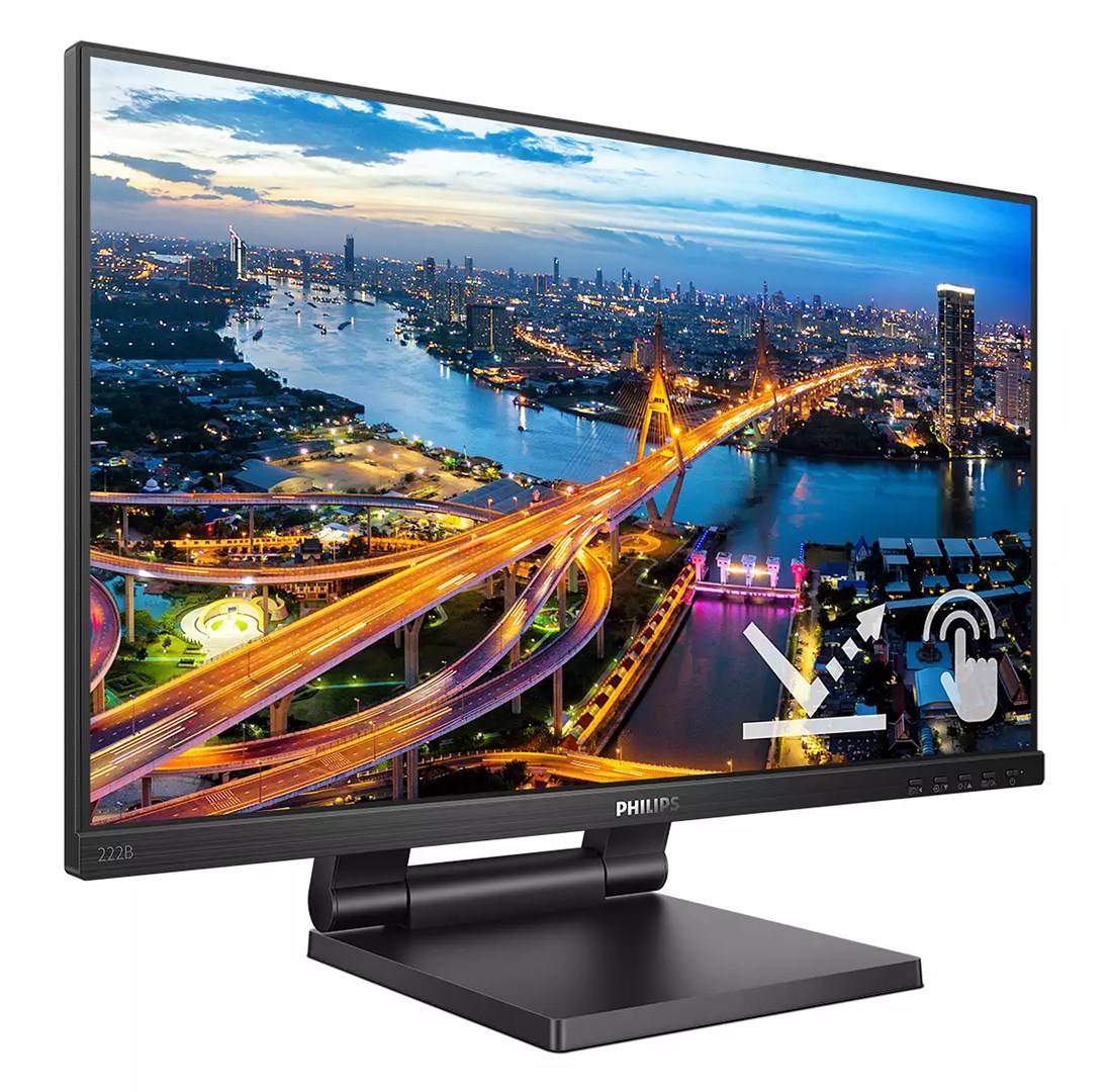Philips B Line 222B1TC - LED-Monitor - 55 cm (22) (21.5 sichtbar) - Touchscreen - 1920 x 1080 Full HD (1080p) @ 75 Hz-3