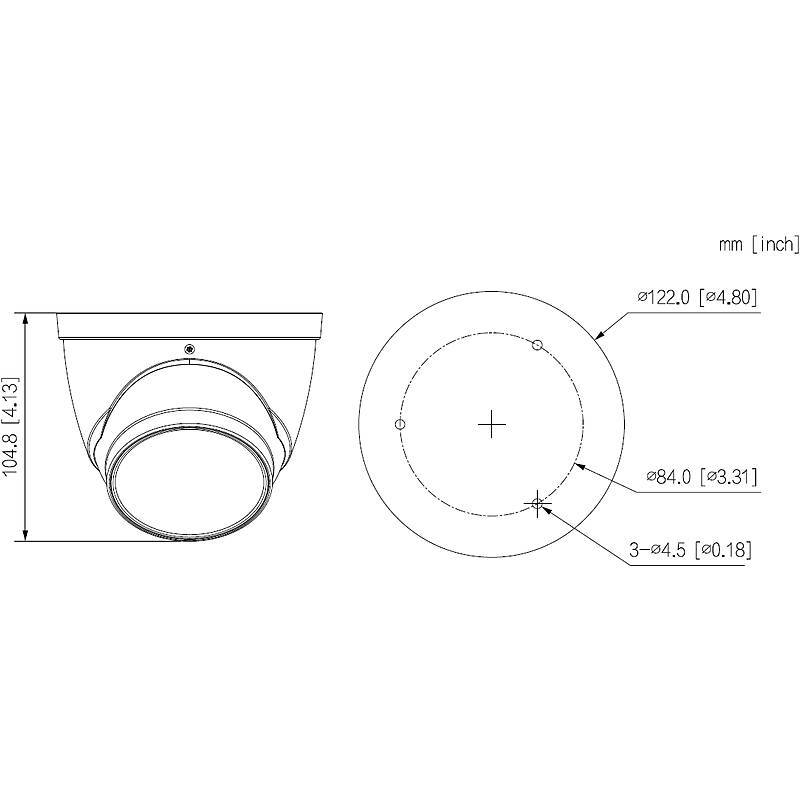 Dahua HAC-HDW1231TP-Z-A HD Kamera 1080p TN IR IP67-1