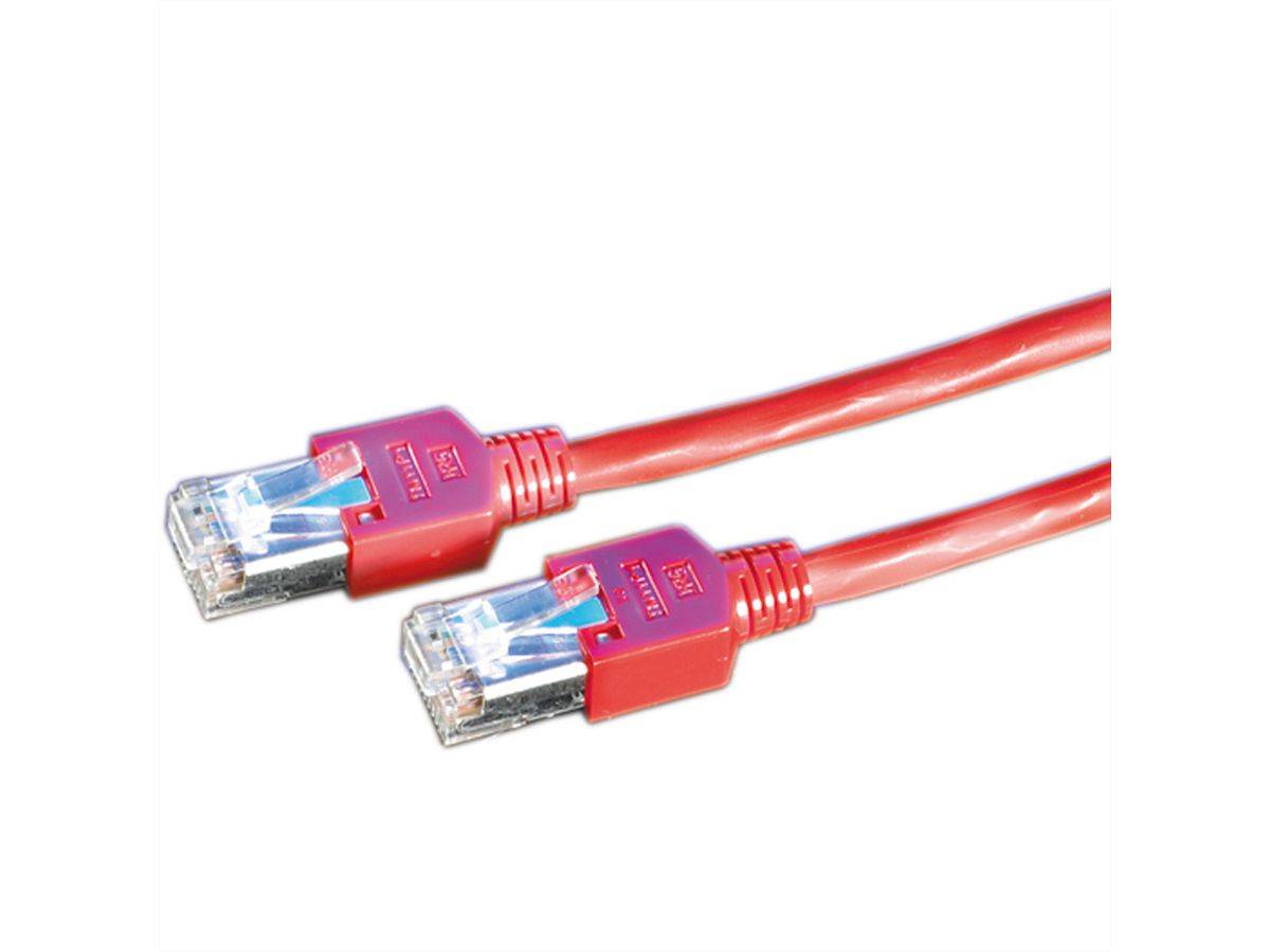 SECOMP KERPEN Patchkabel Cat.5e (Class D) SF/U, MegaLine D1-20, rot, 5 m-0