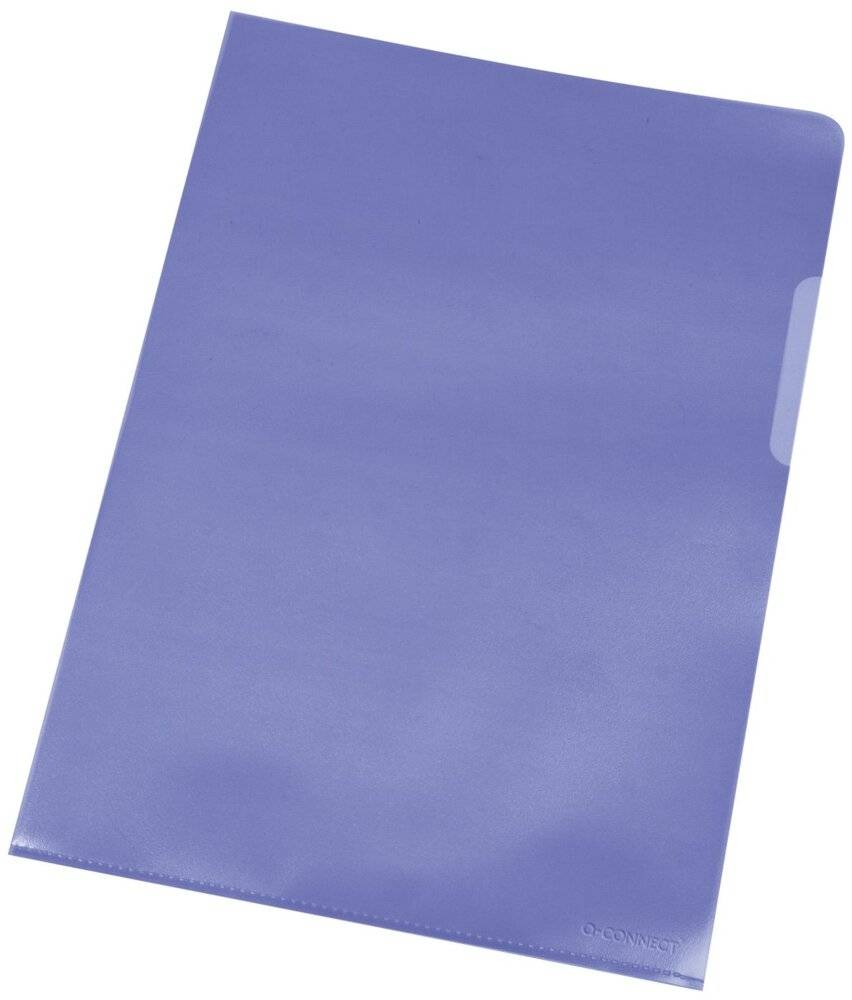 Sichthülle - A4 120 mym genarbt blau 100 Stück.-1