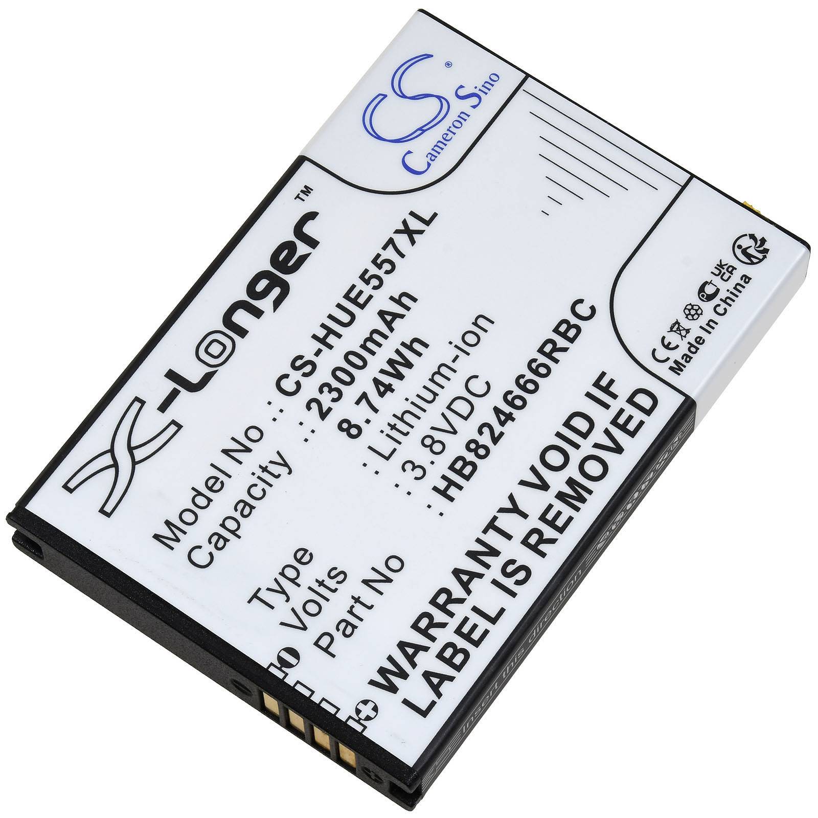 Akku passend für Huawei E5577 E5785 Mobile WiFi Hotspot Typ HB824666RBC, 3,8V, Li-Ion-0