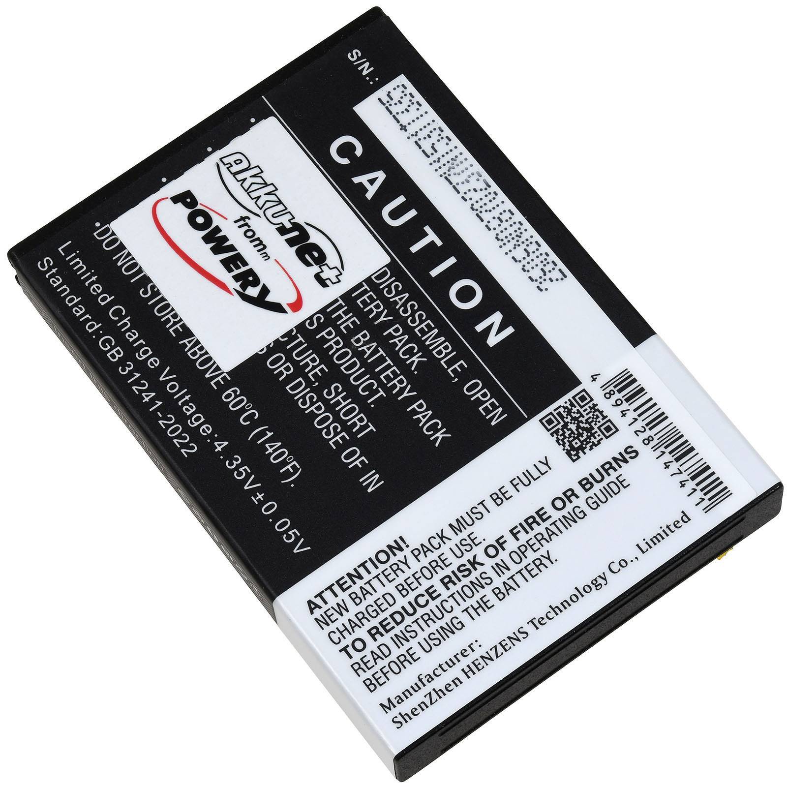 Akku passend für Huawei E5577 E5785 Mobile WiFi Hotspot Typ HB824666RBC, 3,8V, Li-Ion-1