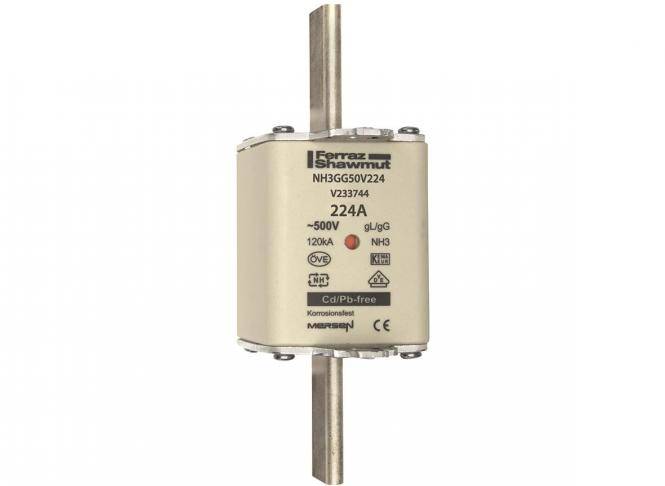 Mersen NH-Sicherungseinsatz NH3GG50V200 200A Gr. 3 AC500V KK gG-0