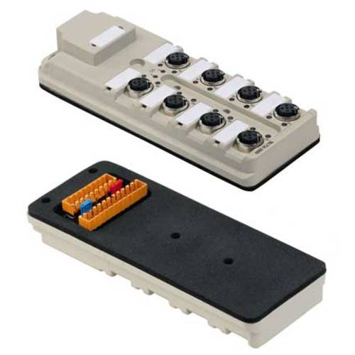 Weidmüller SAI-8-B 5P M12 SL 1847560000 Sensor/Aktorbox passiv M12-Verteiler mit Metallgewinde 1 St.