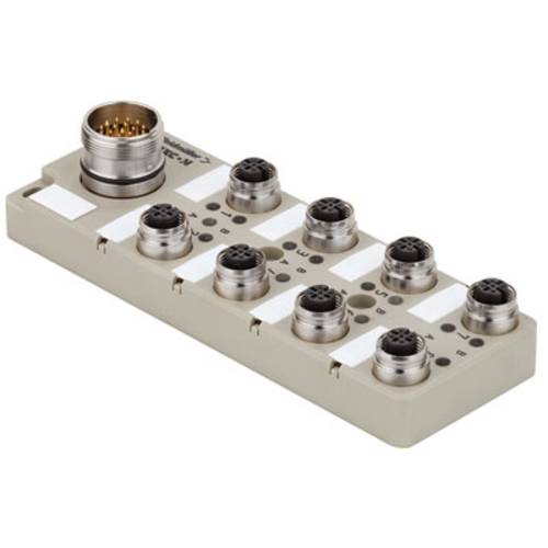 Thumbnail - Weidmüller SAI-8-S 4P FC 1847920000 Sensor/Aktorbox passiv M12-Verteiler mit Metallgewinde 1 St.