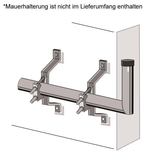Televes Winkelrohr A10030W