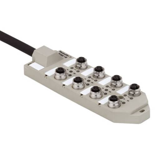 Weidmüller SAI-8-F 4P FC 10M 1847980000 Sensor/Aktorbox passiv M12-Verteiler mit Metallgewinde 1 St.