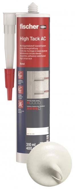 FISCHER - 053128 Montageklebstoff MK 310 weiß-0