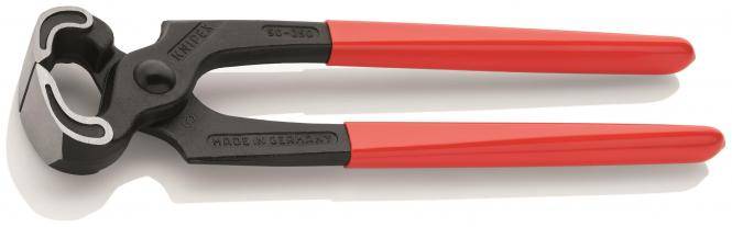 KNIPEX 50 01 250 Kneifzange 250 mm schwarz atramentiert mit Kunststoff überzogen poliert SB-Karte/Blister-0