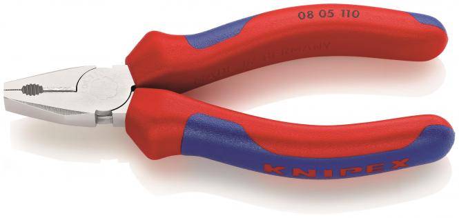 Minikombizange L.110mm verchr.Mehrkomp.-Hülle KNIPEX-0