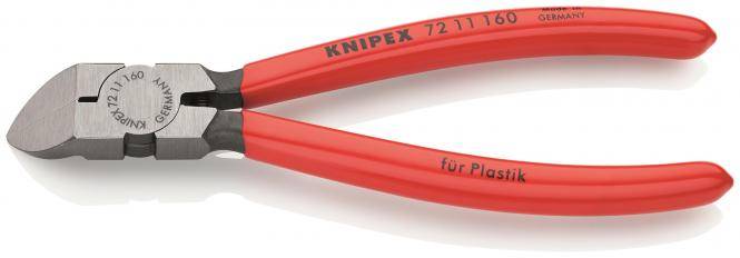6St. Knipex 72 11 160 Seitenschneider 7211160 gew. 45 160mm f.Kunst. poliert Kunst.-0