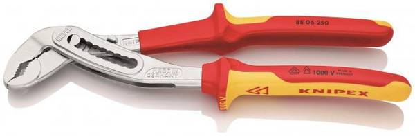 Knipex 88 06 250SB VDE 8806250SB Wasserpumpenzange Alligator 250mm 50mm