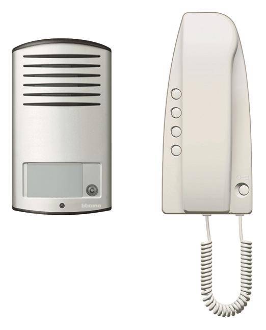 Bticino Audio-Sprechanlagen-Set analog 1-FH mit TS LINEA2000 + HS SPRINT-0