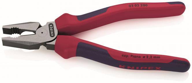 Knipex Kraft Kombizange 200mm 0202200SB poliert 2-Komp.-0