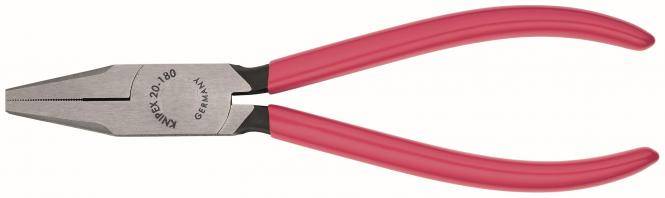 Knipex 20 01 180 Flachzange 2001180 180mm poliert Kunststoff überzogen-0