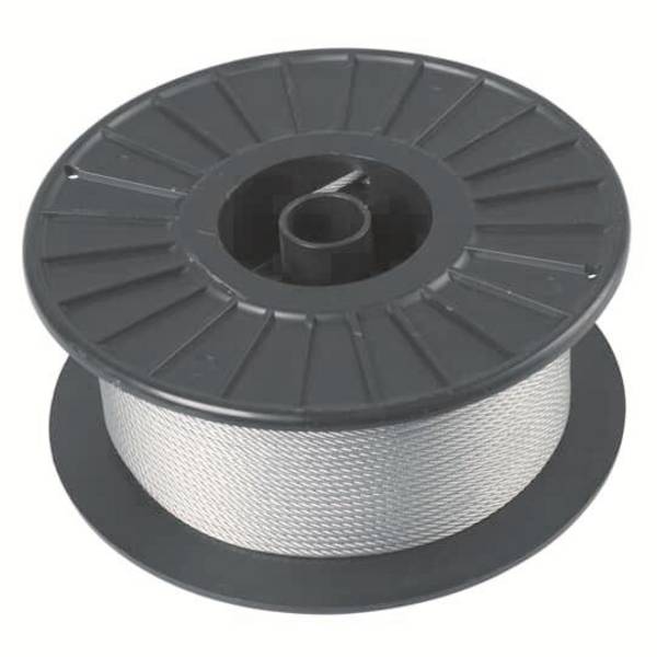 ABB Drahtseil 7x7 Drähte, CW100-3PVC Durchm. 3mm, Länge CW100-3PVC