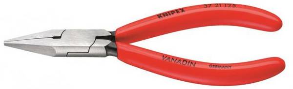 Knipex 37 21 125 Greifzange 3721125 spitz 125mm f.Feinmechanik poliert