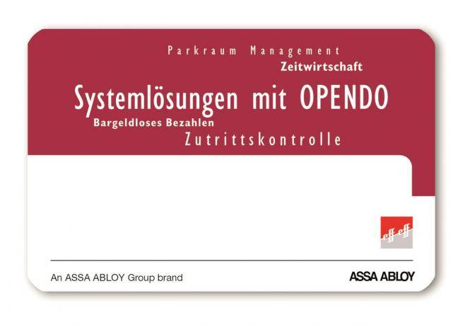 Assa Abloy effeff Ausweiskarte ISO EM4102