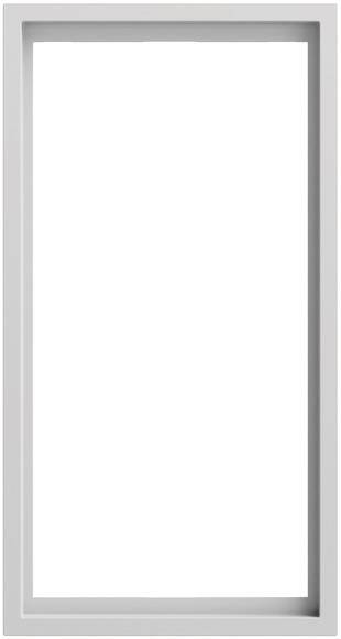 GIRA 100286 Abdeckrahmen 2f o.M.Gira F300 Grau m(lack.)-0