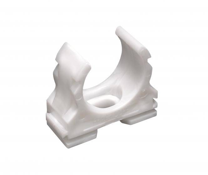 Fränkische clipfix-UV 16 weiß Ku-Klemmschelle M16 22572016-0