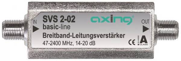 AXING Leitungsverstärker SVS 2-02 Breitband 47-2400MHz 16-20dB