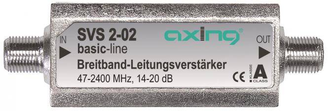 Axing Verstärker SVS 2-02 mit Entzerrung 14-20 dB 47-22-0