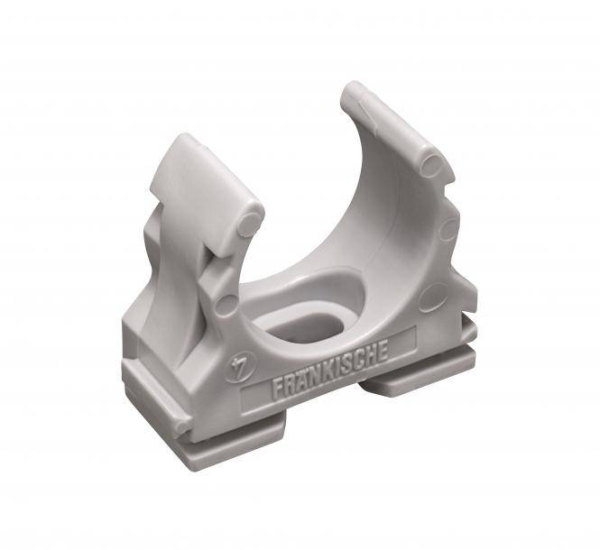 Fränkische clipfix-UV 32 grau Ku-Klemmschelle M32 22573032-0