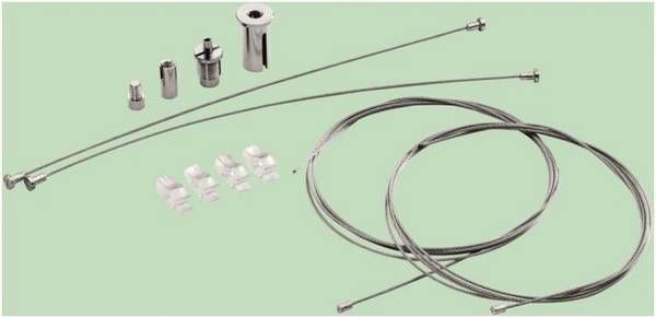 SYLV RANA Abhängeset incl. 5050571 5x1,5mm#81# Anschlussset, Weiß 5050571