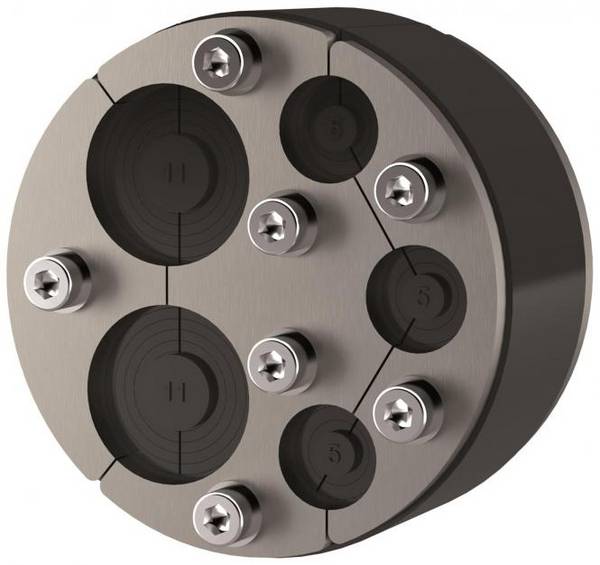 Hauff Dichtung HRD100-SG-2/8-30-3/4-16,5 f. 5 Kabel