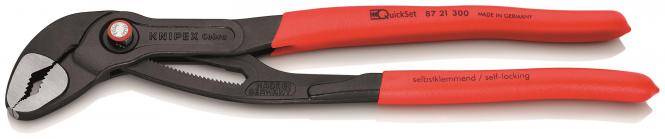 Knipex Cobra QuickSet 8721300SB Wasserpumpenzange-0