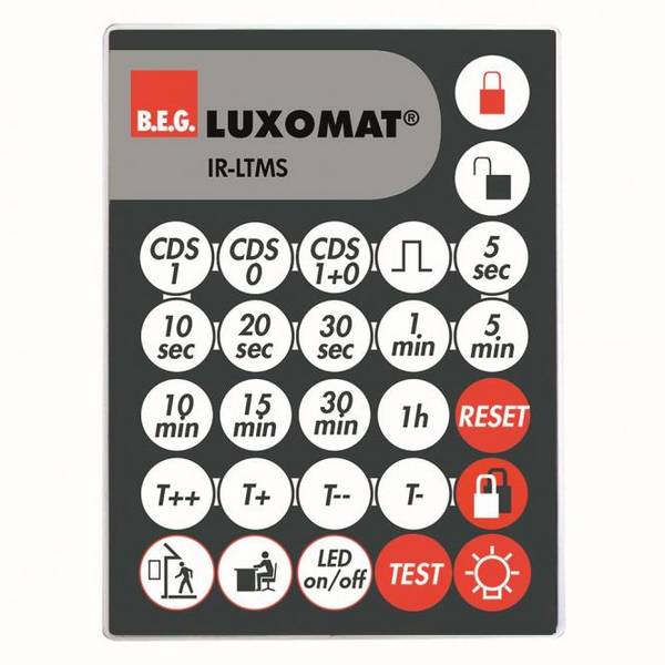 BEG Luxomat Fernbedienung IR-LTMS 92185