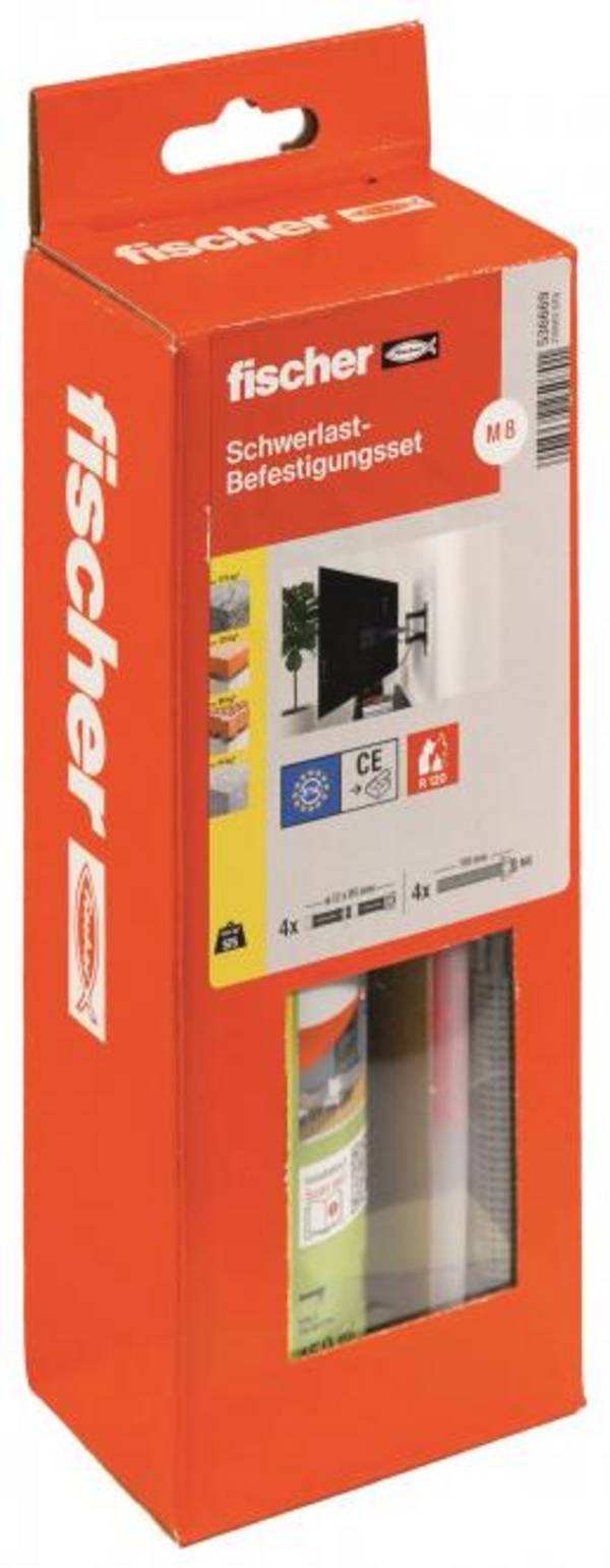 Fischer Schwerl.-Befestigungsset 536669 Ankerstange M8