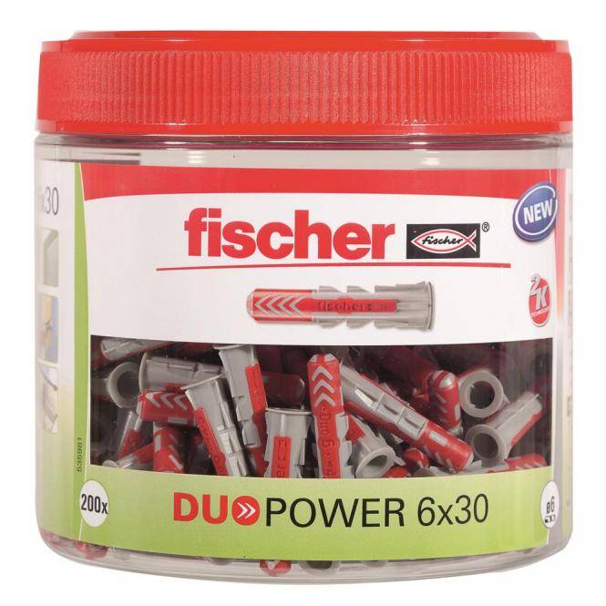 Fischer 535981, Dübel, Mauerziegel, Beton, 30 mm, 6 mm, 4 cm, 4 mm-0