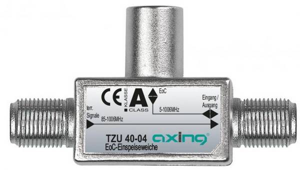 AXING EoC-Einspeiseweiche TZU 40-04 2-1006MHz Abzweigdämpfung 15dB